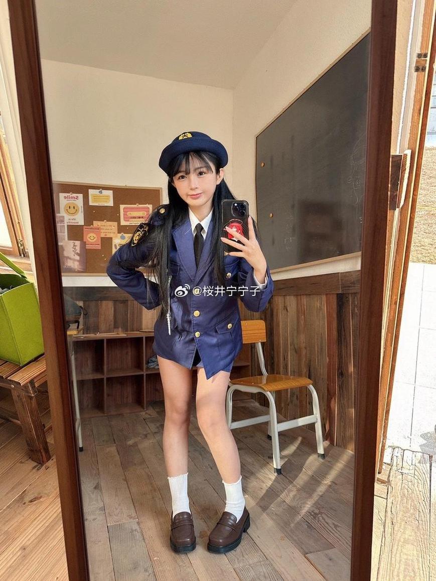 樱井宁宁是怪阿松吗，这些照片让你觉得真的好看。