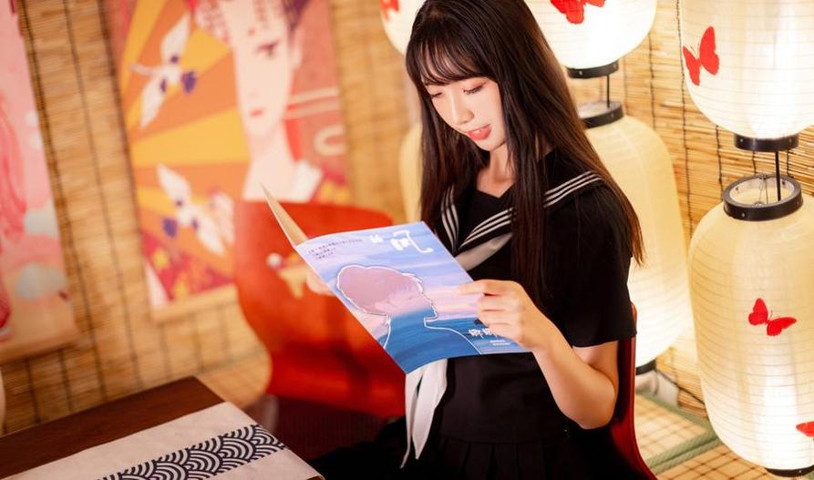 西呱呀呀呀衬衫牛仔裙套——唯美摄影作品
